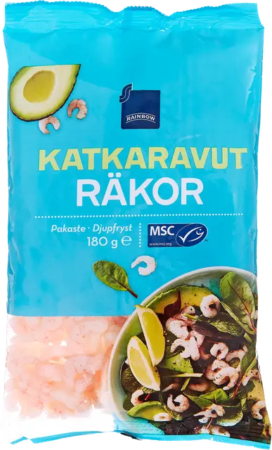 Rainbow katkaravut MSC 180 g pakaste