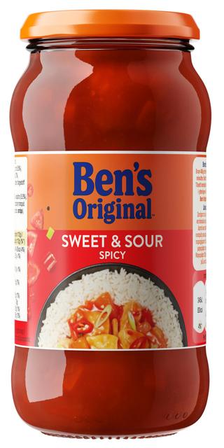 Ben's original sweet&sour spicy kaste 450g