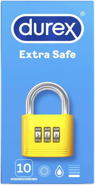 Durex Extra Safe kondomi 10kpl