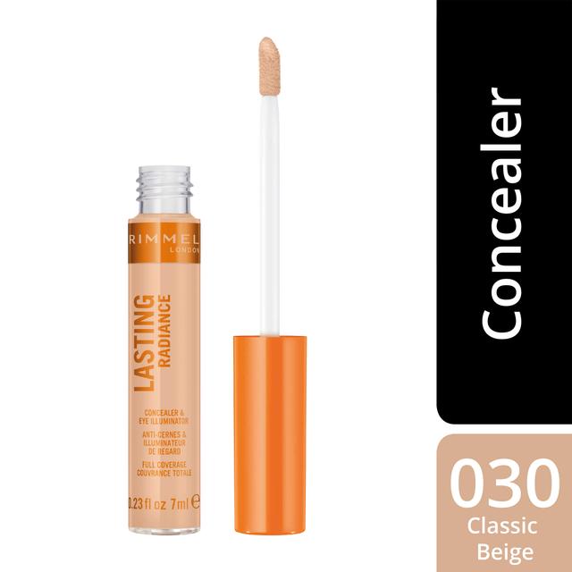 Rimmel Lasting Radiance Concealer -peitevoide 7 ml, 030 Classic Beige