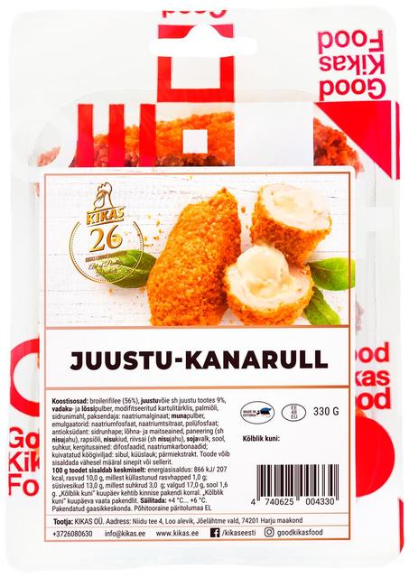 Juustu-kanarull 330 g