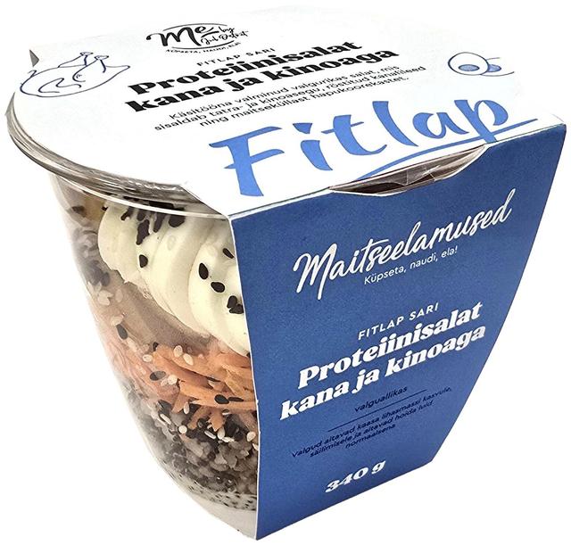 FITLAP proteiinisalat kana ja kinoaga 340 g