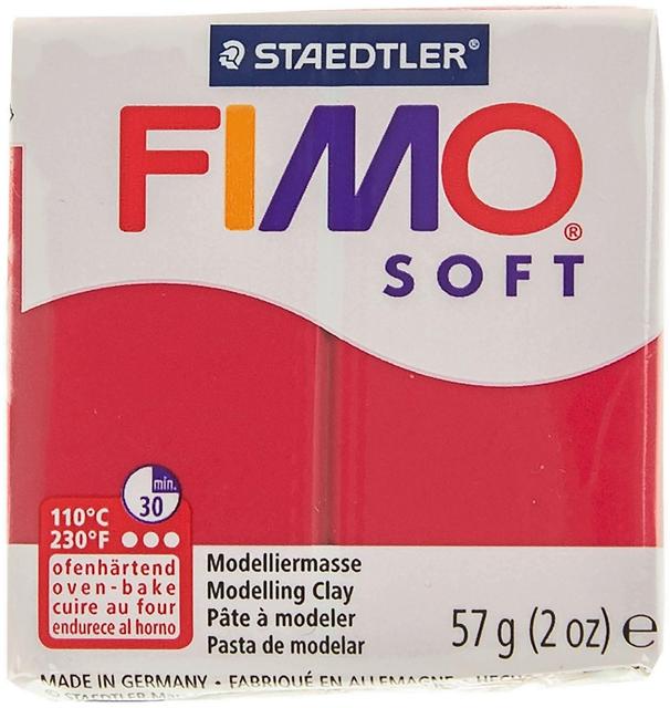 FIMO Soft muovailumassa, joulunpunainen, 57 g