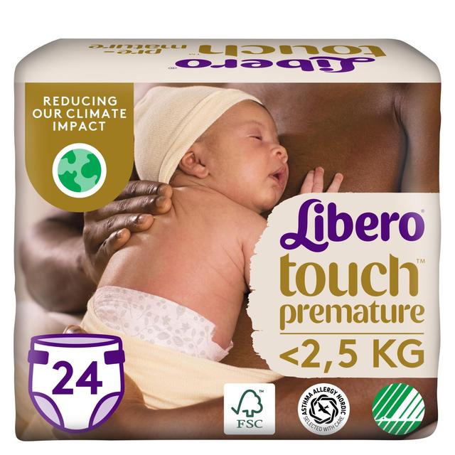 LIBERO Touch teippivaippa Prema 24kpl, 2-5kg