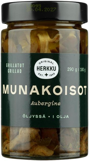 Herkku grillatut munakoisot 290/180 g