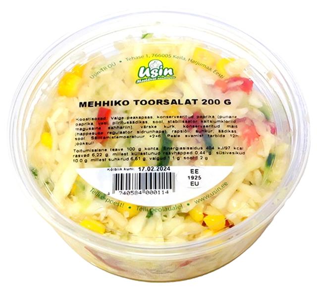 Mehhiko toorsalat 200 g