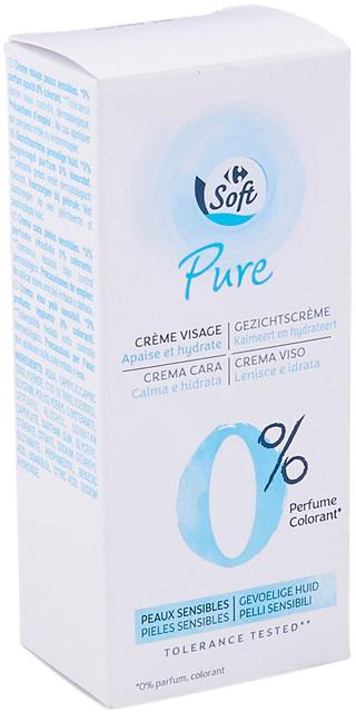 Carrefour Soft Pure face cream kasvovoide 50ml