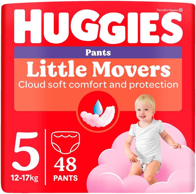 Huggies püksmähkPants5 Girl 12-17kg 48tk