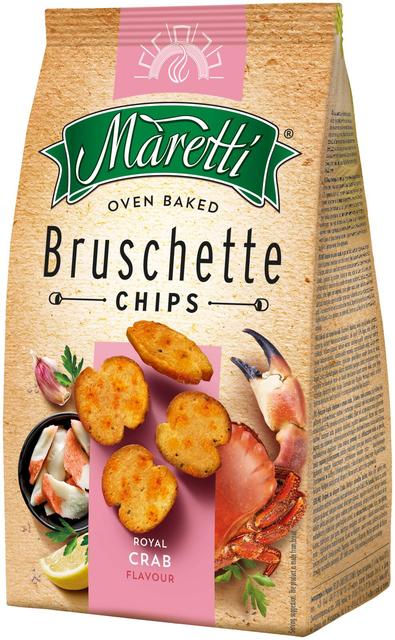 Maretti bruschetta-krõpsud krabimaitselised 70g