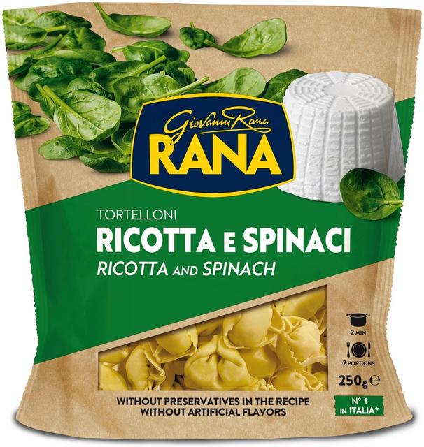 Rana 250g Tortelloni Ricotta-juusto & Pinaatti tuorepasta