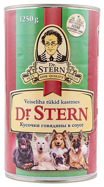 Dr.Stern konserv koertele veiseliha tükid kastmes 1,25kg