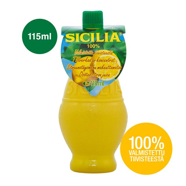 Sicilia Sitruunatäysmehu makeuttamaton 115ml