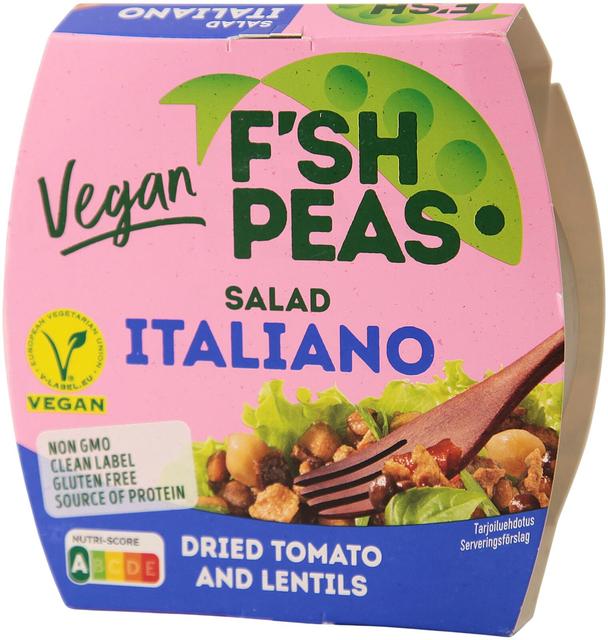 F`SH PEAS Vegan ITALIANO salad 175g