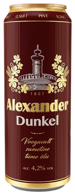 Alexander Dunkel Tume õlu 4,2%vol 568ml