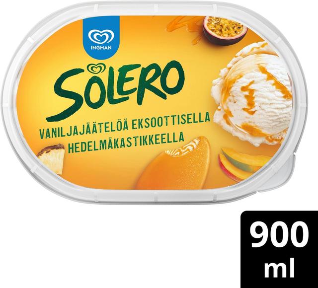 Solero Jäätelöpakkaus 900ml/530g