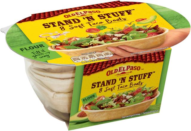 Old El Paso 193g Stand'n'Stuff Soft Taco Boats
