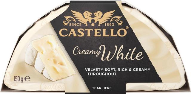 Castello Creamy White 150 g valkohomejuusto