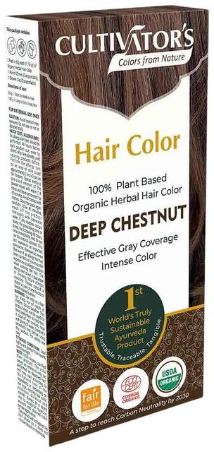 Cultivator's Hair Color Kasviväri Deep Chestnut 100g