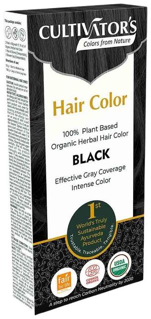 Cultivator's Hair Color Kasviväri Black 100g