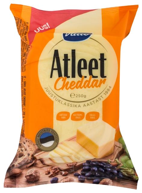 Atleet Cheddar juust, 250 g