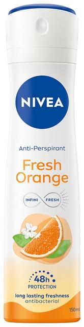 NIVEA 150ml Fresh Orange Deo Spray -antiperspirantti