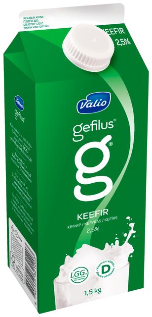 Gefilus keefir 2,5%, 1,5kg