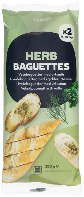 Coop pikk sai ürdivõiga 2tk, 350g