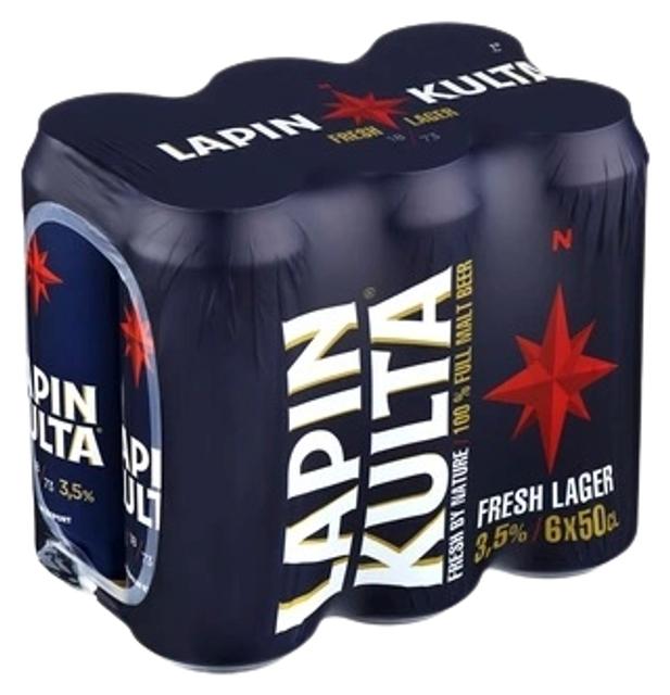 Lapin Kulta õlu 5,2%vol 6x500ml