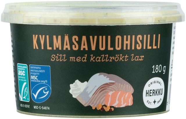 Kylmäsavulohisilli 180g