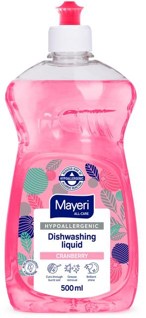 Mayeri All-Care Hypoallergenic astianpesuaine Cranberry 500ml