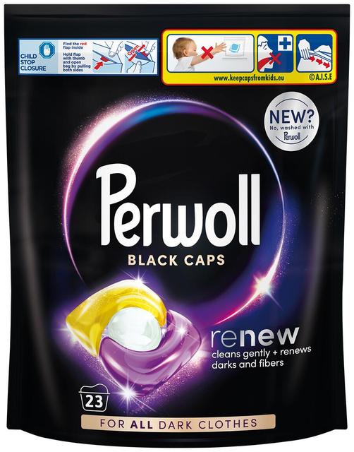 PERWOLL PESUKAPSLID BLACK 23WL 280G