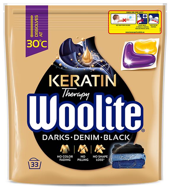 WOOLITE geelkapslid BLACK 33TK