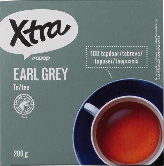 Xtra Earl Grey tee 100 x 2 g
