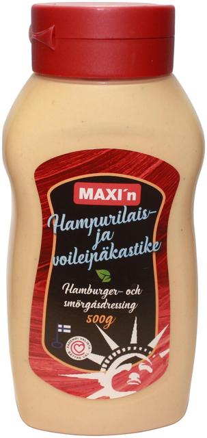 MAXI'n 500 g Hampurilais- ja voileipäkastike