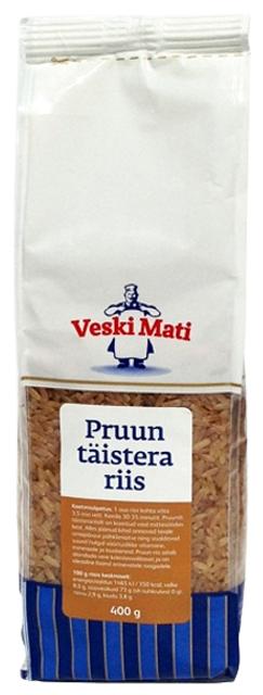 Veski mati pruun täistera riis 400 g