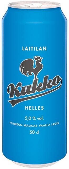 Laitilan Kukko Helles 5,0% 0,5L olut