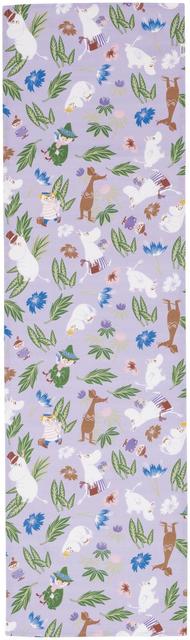 Moomin Arabia Finland kaitaliina 40x140 cm liila