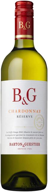 B&G Chardonnay Reserve KGT vein 13%vol 750ml