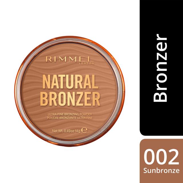 Rimmel Natural Bronzer, 002 Sunbronze 14 g aurinkopuuteri
