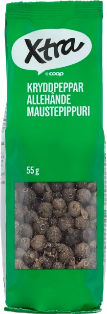 Xtra maustepippuri kokonainen 55 g