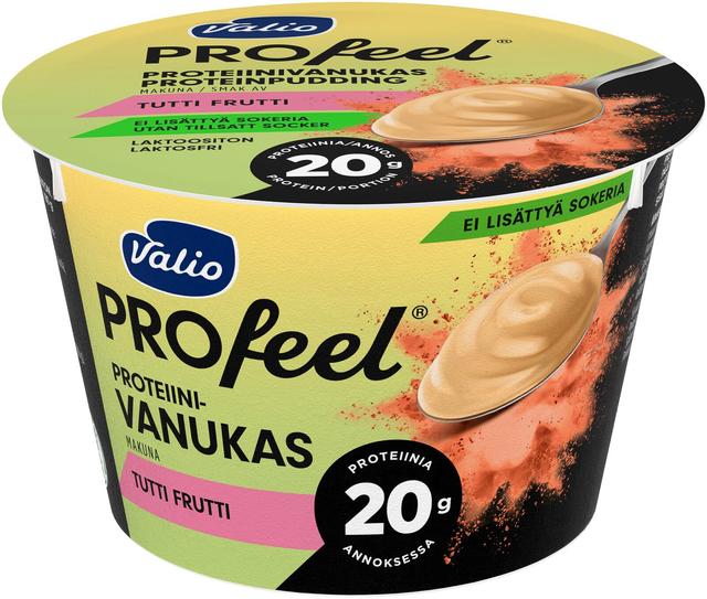 Valio PROfeel® proteiinivanukas 180 g tutti frutti laktoositon