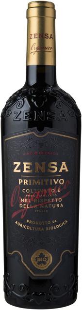 Zensa Primitivo Organic KGT vein 14%vol 750 ml