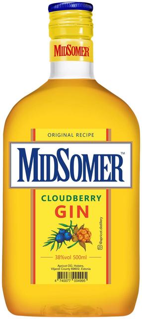 Midsomer Cloudberry Gin 38%vol 500ml