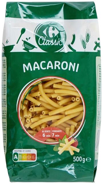 Carrefour Classic Macaroni Pasta 500G