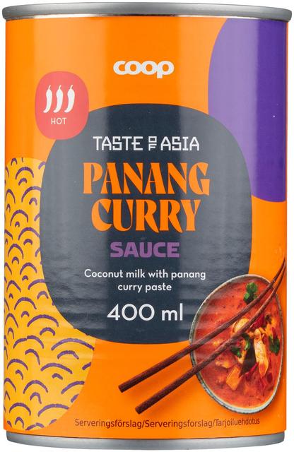 Coop Taste of Asia kookosmaito-panang ateriakastike 400 ml