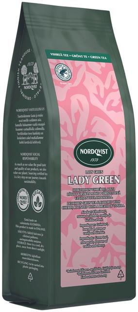 Nordqvist Lady Green 100g vihreä maustettu irtotee RFA