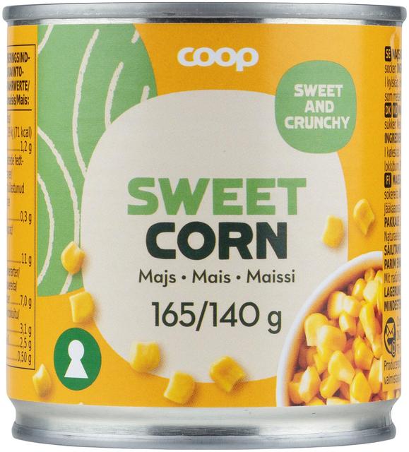 Coop maissia suolaliemessä 165/140 g
