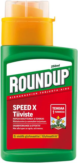 Roundup Speed X Rikkakasvien torjunta-aine tiiviste 250 ml