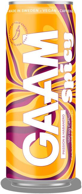 GAAM Energiajuoma 330ml Spicy Passion ja Habanero