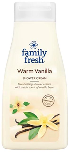 Dušikreem warm vanilla 500ml